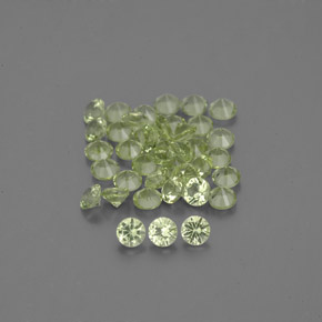 Achetez naturel ct vert péridot gems, coupe roude, en provenance chine chez gemselect. en stock, livraison internationale!