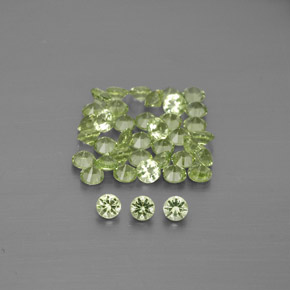 Achetez naturel ct vert péridot gems, coupe roude, en provenance chine chez gemselect. en stock, livraison internationale!
