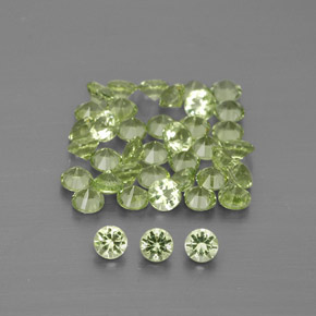 Achetez naturel ct vert péridot gems, coupe roude, en provenance chine chez gemselect. en stock, livraison internationale!