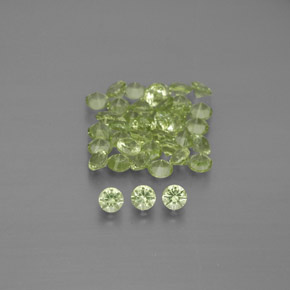 Achetez naturel ct vert péridot gems, coupe roude, en provenance chine chez gemselect. en stock, livraison internationale!