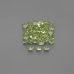Achetez naturel ct vert péridot gems, coupe roude, en provenance chine chez gemselect. en stock, livraison internationale!