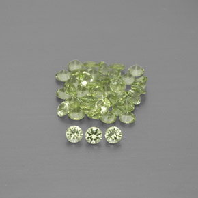 Achetez naturel ct vert péridot gems, coupe roude, en provenance chine chez gemselect. en stock, livraison internationale!