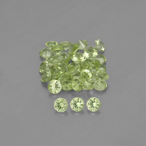 Achetez naturel ct vert péridot gems, coupe roude, en provenance chine chez gemselect. en stock, livraison internationale!