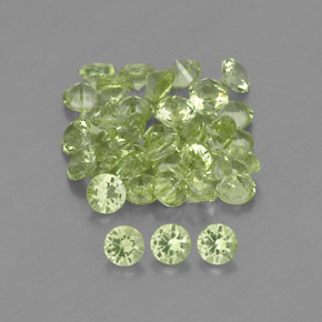 Achetez naturel ct vert péridot gems, coupe roude, en provenance chine chez gemselect. en stock, livraison internationale!