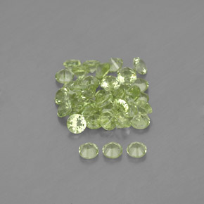 Achetez naturel ct vert péridot gems, coupe roude, en provenance chine chez gemselect. en stock, livraison internationale!