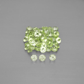 Achetez naturel ct vert péridot gems, coupe roude, en provenance chine chez gemselect. en stock, livraison internationale!