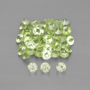 Achetez naturel ct vert péridot gems, coupe roude, en provenance chine chez gemselect. en stock, livraison internationale!
