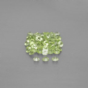 Achetez naturel ct vert péridot gems, coupe roude, en provenance chine chez gemselect. en stock, livraison internationale!