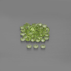Achetez naturel ct vert péridot gems, coupe roude, en provenance chine chez gemselect. en stock, livraison internationale!