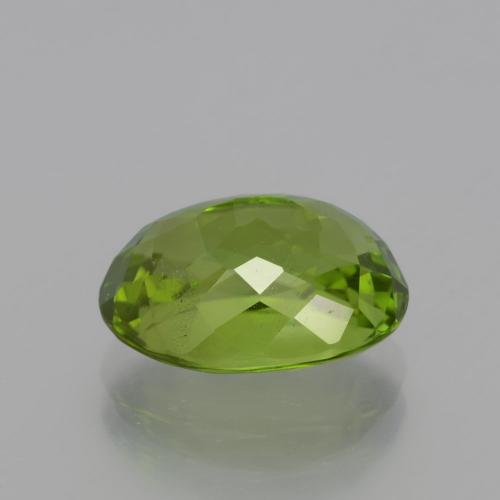 Péridot Vert éclatant naturelle Coupe ovale, 5.00 ct, VS