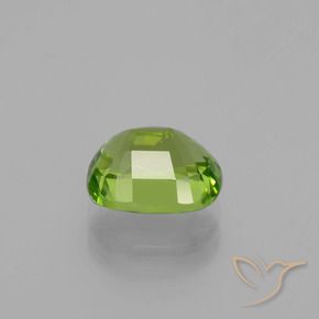 Péridot Vert éclatant naturelle Coussin, 2.38 ct, VS