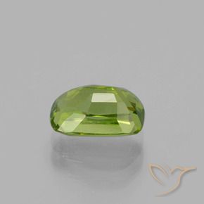 Péridot Vert moyen naturelle Coussin, 1.98 ct, VS