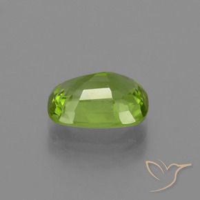 Péridot Vert éclatant naturelle Coussin, 2.11 ct, VS