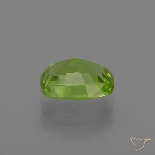 Péridot Vert moyen naturelle Coussin, 2.12 ct, VS