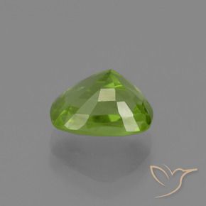 Péridot Vert éclatant naturelle Coupe coussin, 2.38 ct, VS