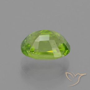 Péridot Vert éclatant naturelle Coussin, 2.06 ct, VS