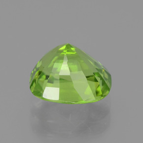 Péridot Vert éclatant naturelle Coupe coussin, 2.47 ct, VS