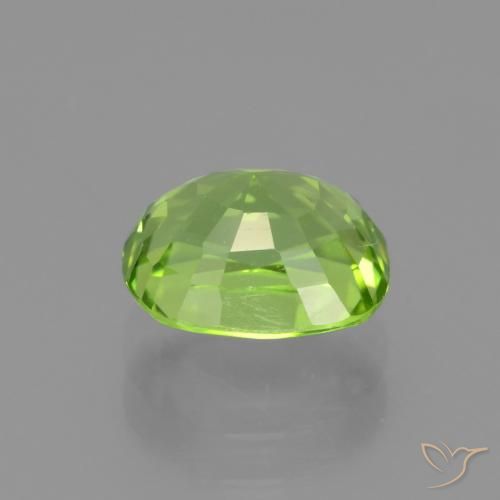 Péridot Vert éclatant naturelle Coussin, 2.26 ct, VS