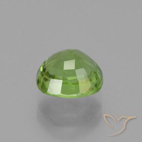 Péridot Vert moyen naturelle Coussin, 2.14 ct, VS