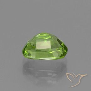 Péridot Vert éclatant naturelle Coussin, 1.92 ct, VS