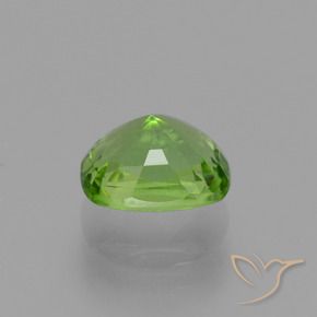 Péridot Vert moyen naturelle Coussin, 2.41 ct, VS