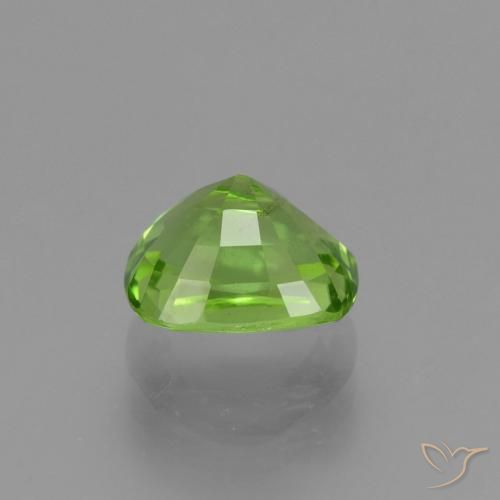 Péridot Vert éclatant naturelle Coussin, 2.50 ct, VS