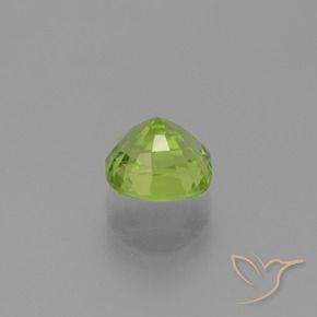 Péridot Vert moyen naturelle Coussin, 2.54 ct, VS