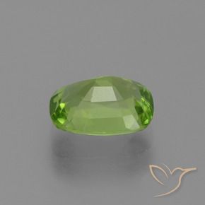 Péridot Vert moyen naturelle Coussin, 2.48 ct, VS