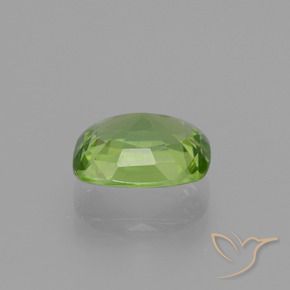 Péridot Vert moyen naturelle Coussin, 2.48 ct, VS