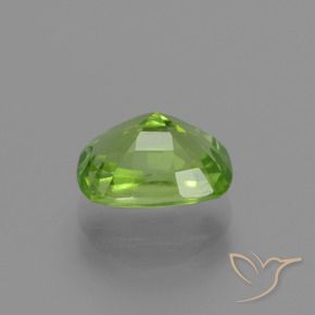Péridot Vert éclatant naturelle Coussin, 2.43 ct, VS