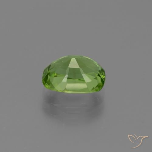 Péridot Vert moyen naturelle Coussin, 1.95 ct, VS