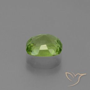 Péridot Vert éclatant naturelle Coussin, 2.14 ct, VS