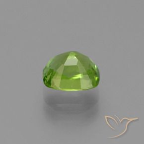 Péridot Vert éclatant naturelle Coussin, 2.33 ct, VS-SI