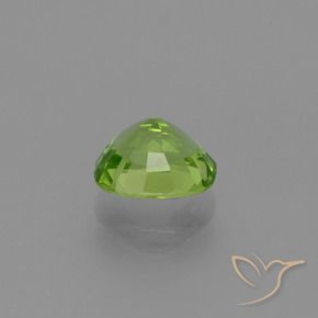 Péridot Vert éclatant naturelle Coussin, 2.01 ct, VS