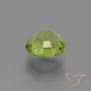 Péridot Vert vif et léger naturelle ovale, 2.00 ct, VS-SI