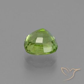 Péridot Vert éclatant naturelle Coussin, 1.79 ct, VS