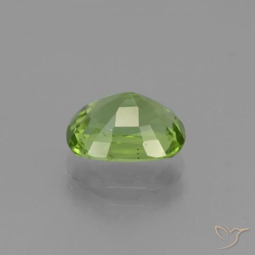 Péridot Vert moyen naturelle Coussin, 2.47 ct, VS