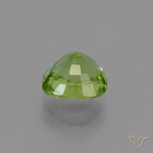 Péridot Vert éclatant naturelle Coussin, 2.06 ct, VS