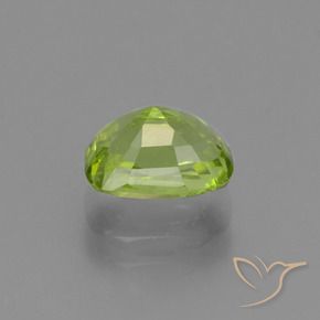 Péridot Vert vif et léger naturelle Coussin, 1.96 ct, VS