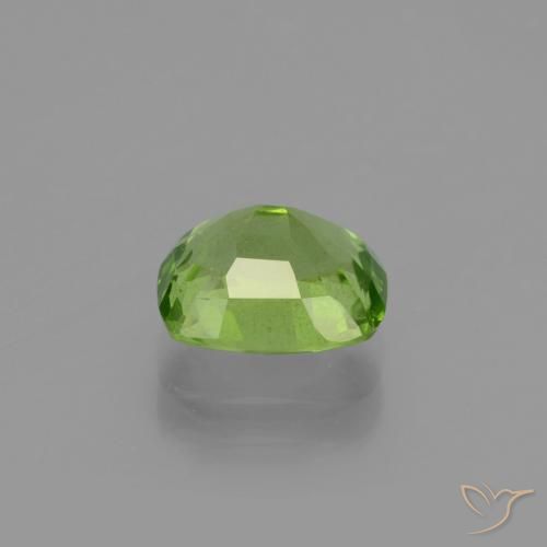 Péridot Vert moyen naturelle Coussin, 2.16 ct, VS
