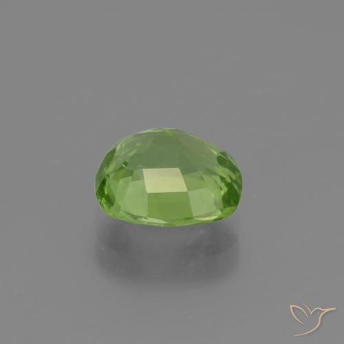 Péridot Vert éclatant naturelle Coussin, 2.21 ct, VS