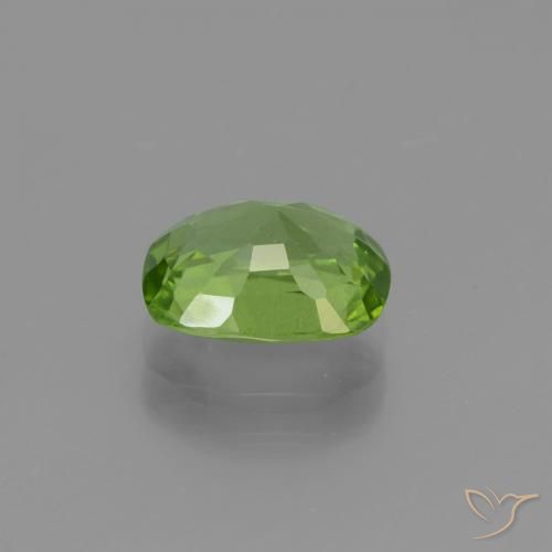 Péridot Vert éclatant naturelle Coussin, 2.25 ct, VS