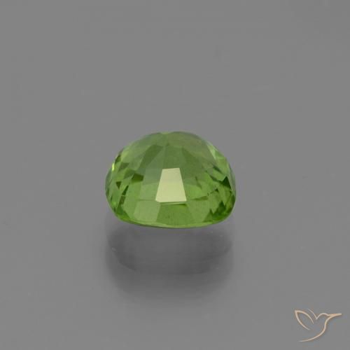 Péridot Vert éclatant naturelle Coussin, 2.00 ct, VS