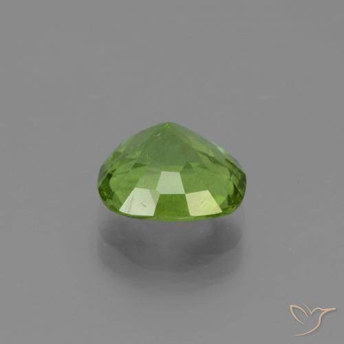 Péridot Vert moyen naturelle Coussin, 2.29 ct, VS
