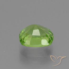 Péridot Vert éclatant naturelle Coussin, 2.05 ct, VS