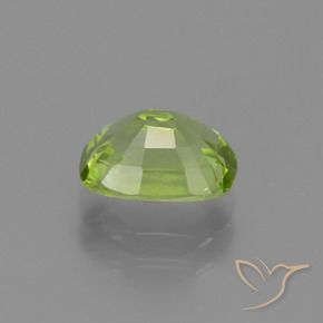 Péridot Vert moyen naturelle Coussin, 1.89 ct, VS