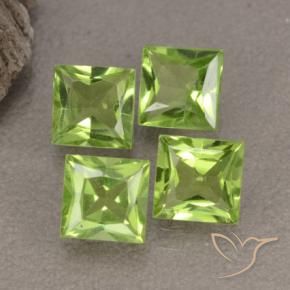 Shop natural 2.66ct Vert moyen Péridot gems, Carré, from Chine at GemSelect. In stock, global shipping!