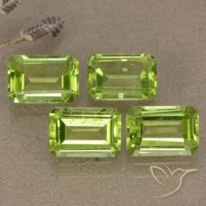 Shop natural 2.68ct Vert éclatant Péridot gems, Octogone / coupe Émeraude, from Chine at GemSelect. In stock, global shipping!