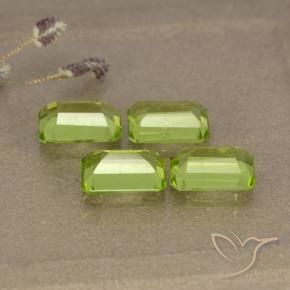 Shop natural 2.68ct Vert éclatant Péridot gems, Octogone / coupe Émeraude, from Chine at GemSelect. In stock, global shipping!