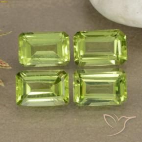 Shop natural 2.58ct Vert éclatant Péridot gems, Octogone / coupe Émeraude, from Chine at GemSelect. In stock, global shipping!
